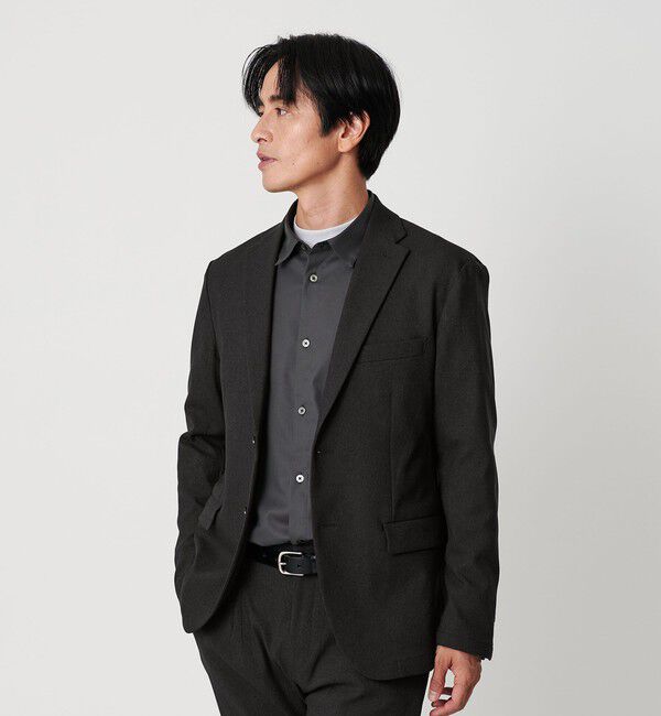 BEAUTY&YOUTH UNITED ARROWS「リサイクル ポリエステル 2B ジャケット セットアップ対応 ウォッシャブル」|テーラードジャケット|