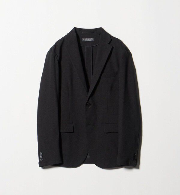 BEAUTY&YOUTH UNITED ARROWS「リサイクル ポリエステル 2B ジャケット セットアップ対応 ウォッシャブル」|テーラードジャケット|