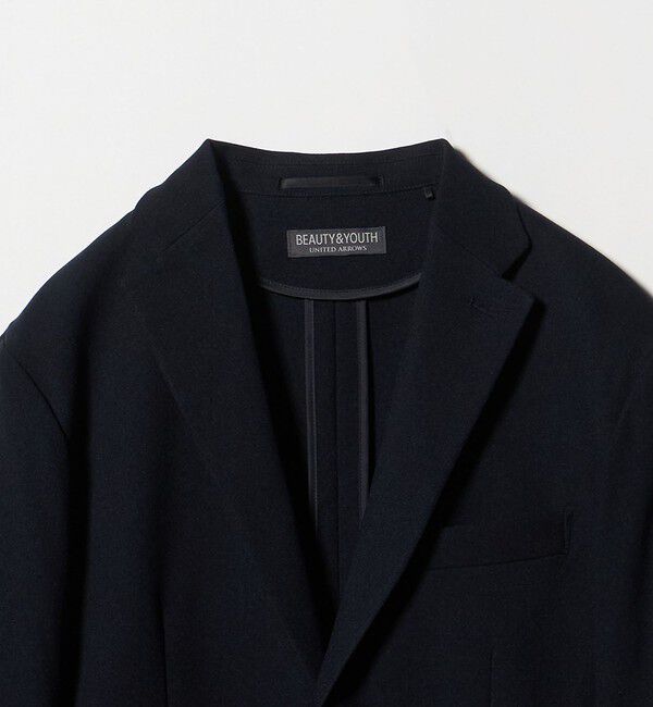 BEAUTY&YOUTH UNITED ARROWS「リサイクル ポリエステル 2B ジャケット セットアップ対応 ウォッシャブル」|テーラードジャケット|
