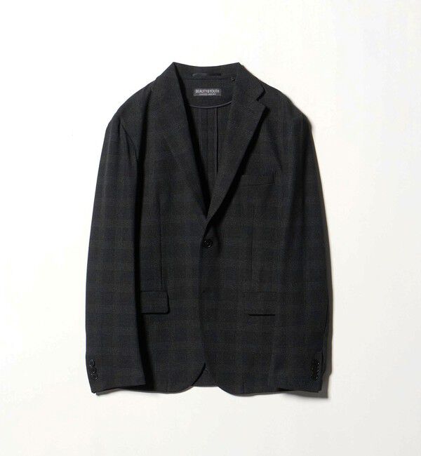 BEAUTY&YOUTH UNITED ARROWS「リサイクル ポリエステル 2B ジャケット セットアップ対応 ウォッシャブル」|テーラードジャケット|