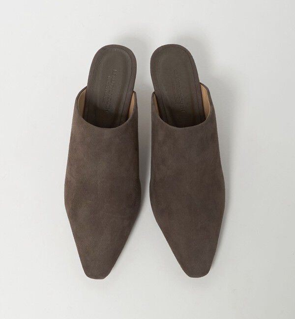 BEAUTY&YOUTH UNITED ARROWS「レザーライク ポインテッド ミュール」|サンダル|