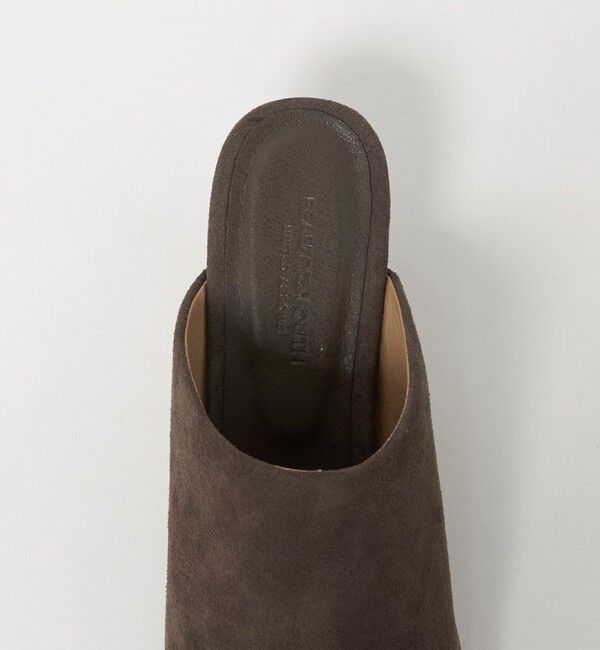 BEAUTY&YOUTH UNITED ARROWS「レザーライク ポインテッド ミュール」|サンダル|