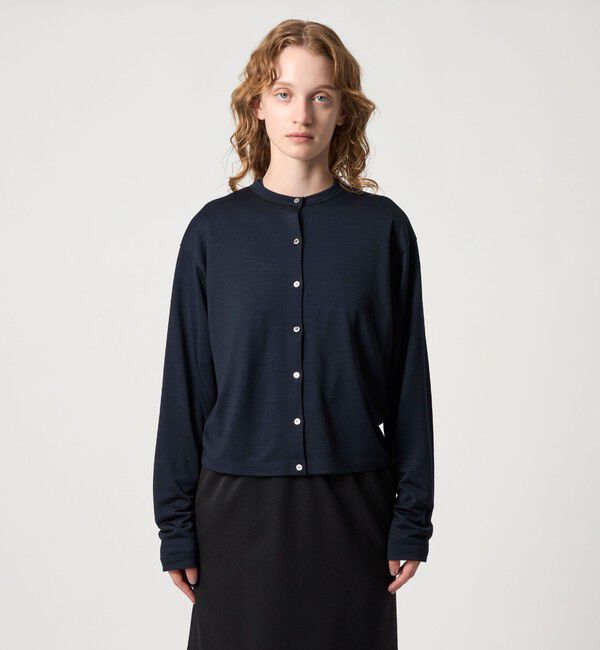 STEVEN ALAN「＜Steven Alan＞ウール ジャージー カーディガン」|カーディガン|