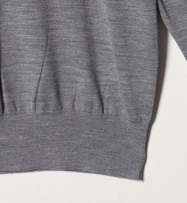 BEAUTY&YOUTH UNITED ARROWS「ウールポリエステル ハイゲージクルーネックニット ウォッシャブル」|ニット・セーター|