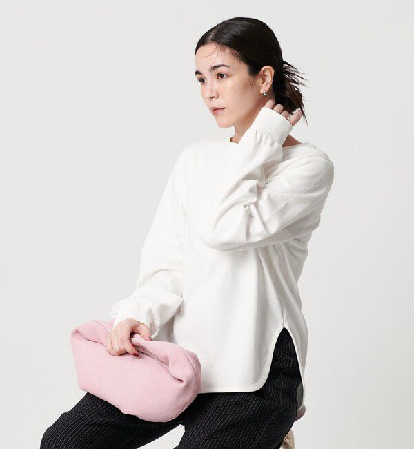 BEAUTY&YOUTH UNITED ARROWS「ポンチ ラウンドヘム カットソー」|Tシャツ・カットソー|