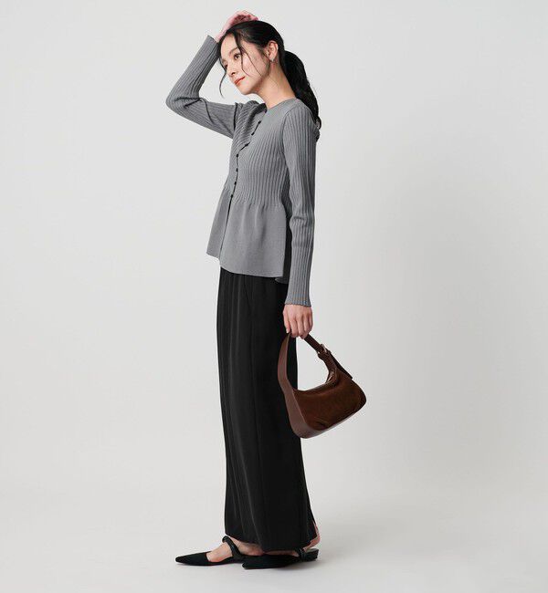 BEAUTY&YOUTH UNITED ARROWS「【WEB限定 Wardrobe DAILY MINIMAL】ダブルクロス カーブスカート ウォッシャブル」|スカート|