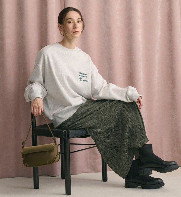 BEAUTY&YOUTH UNITED ARROWS「コットン裏毛 ロゴスウェット プルオーバー」|スウェット・ジャージ|