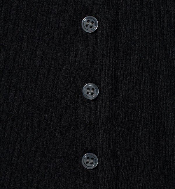 ATTISESSION「＜ATTISESSION＞フライス ループボタン カーディガン」|カーディガン|