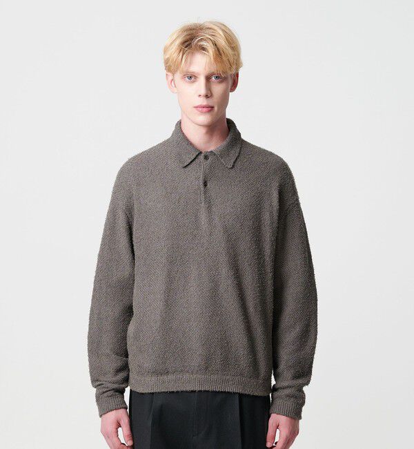 BEAUTY&YOUTH UNITED ARROWS「ニュアンス カール 2B ポロニット」|ニット・セーター|