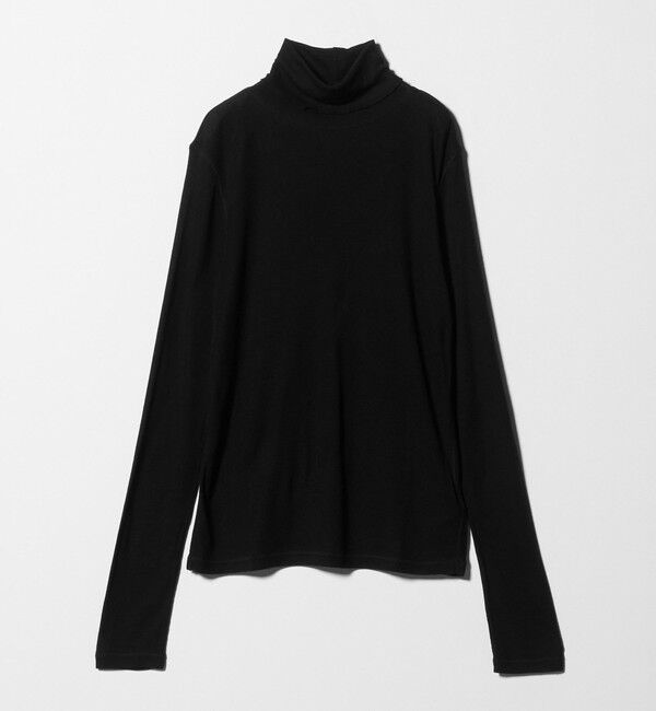BEAUTY&YOUTH UNITED ARROWS「セルロースブレンドテレコ タートルネックカットソー」|Tシャツ・カットソー|