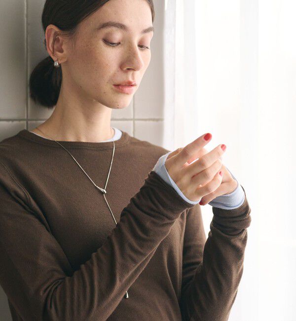 BEAUTY&YOUTH UNITED ARROWS「セルロースウールブレンド クルーネックカットソー」|Tシャツ・カットソー|