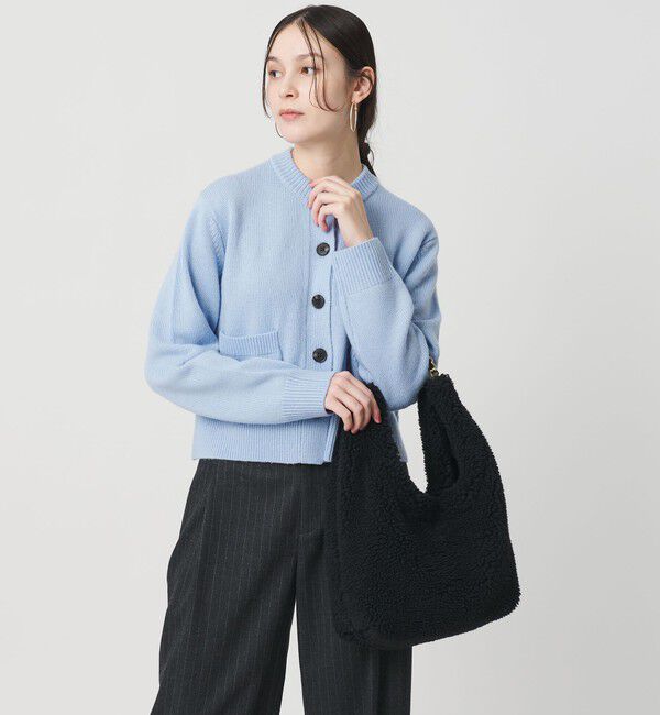 BEAUTY&YOUTH UNITED ARROWS「【一部別注】＜VIOLAd&rsquo;ORO＞ELMO ボア チェーン ショルダーバッグ」|ショルダー・メッセンジャー|