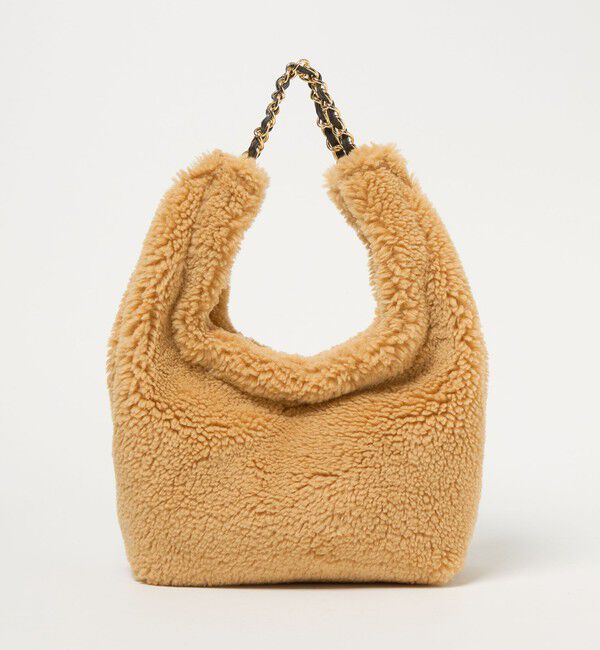 BEAUTY&YOUTH UNITED ARROWS「【一部別注】＜VIOLAd&rsquo;ORO＞ELMO ボア チェーン ショルダーバッグ」|ショルダー・メッセンジャー|