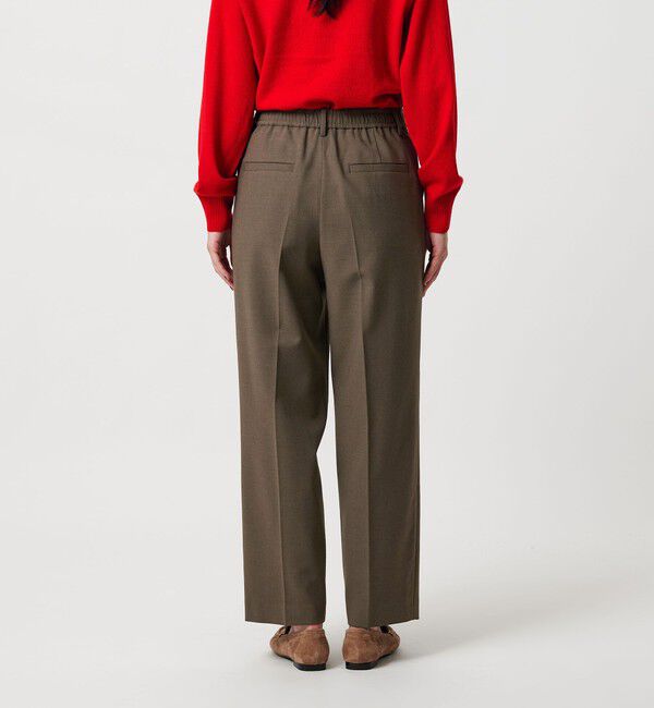 BEAUTY&YOUTH UNITED ARROWS「タックテーパードパンツ ウォッシャブル」|スラックス|