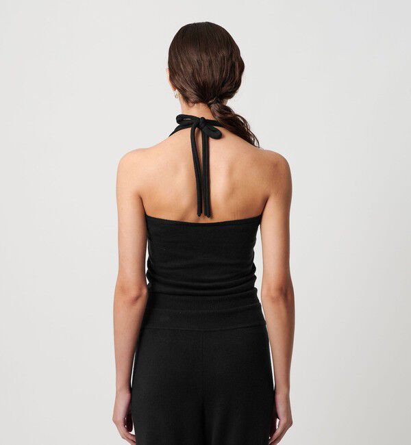 ATTISESSION「＜ATTISESSION＞ホルターネック ニット トップス」|キャミソール|