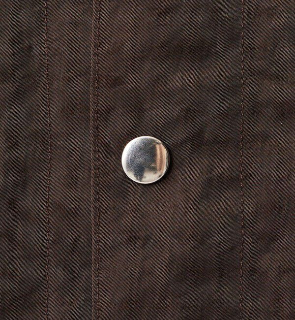 MONKEY TIME「ヴィンテージ ナイロン ツイル レザーライク カラー ジャケット」|その他|