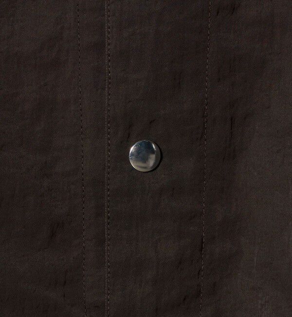 MONKEY TIME「ヴィンテージ ナイロン ツイル レザーライク カラー ジャケット」|その他|