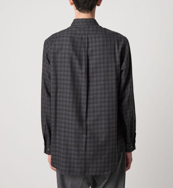 STEVEN ALAN「＜Steven Alan＞ ネル  オンブレー チェック レギュラーカラー シャツ NARROW」|シャツ・ブラウス|
