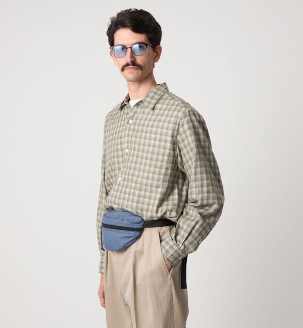 STEVEN ALAN「＜Steven Alan＞ ネル  オンブレー チェック レギュラーカラー シャツ NARROW」|シャツ・ブラウス|