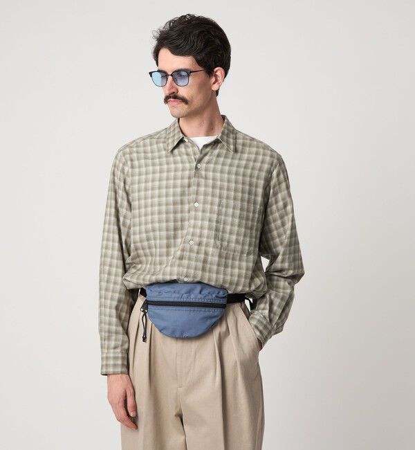 STEVEN ALAN「＜Steven Alan＞ ネル  オンブレー チェック レギュラーカラー シャツ NARROW」|シャツ・ブラウス|