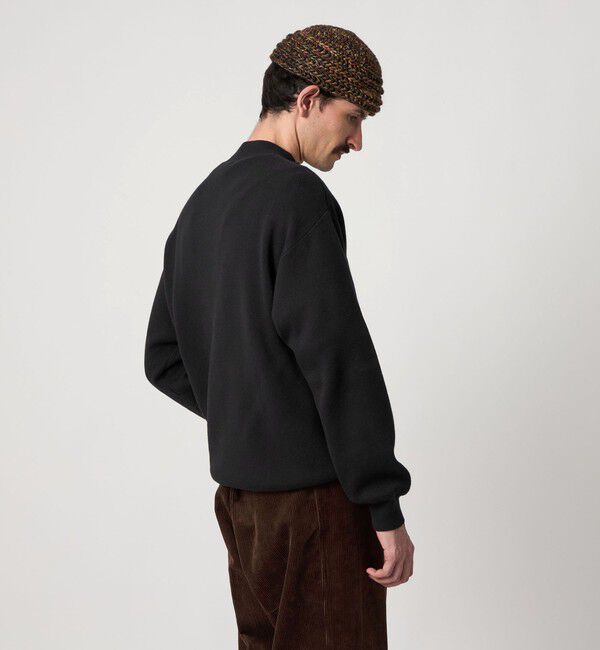 STEVEN ALAN「＜Steven Alan＞ CTN/CA ハーフ ジップ スタンドネック ニット」|ニット・セーター|