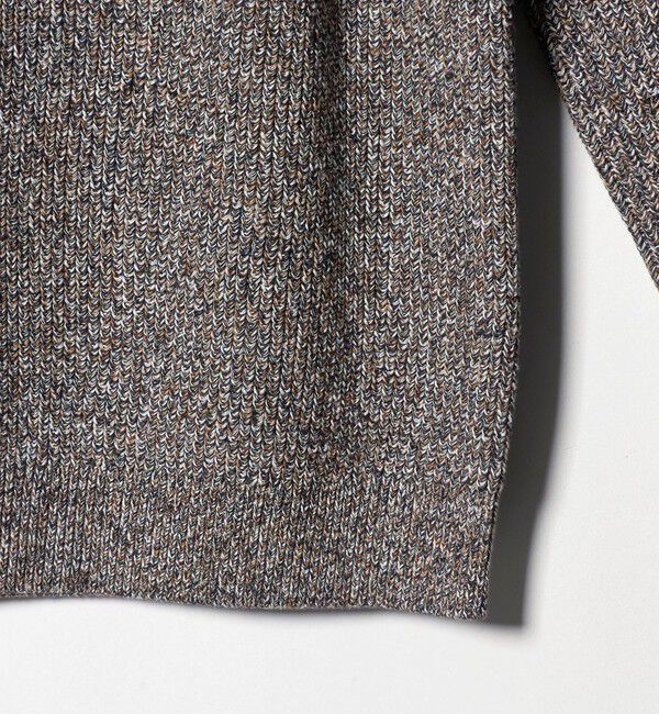 BEAUTY&YOUTH UNITED ARROWS「クリスプ アゼ スリーク クルーネック ニット」|ニット・セーター|