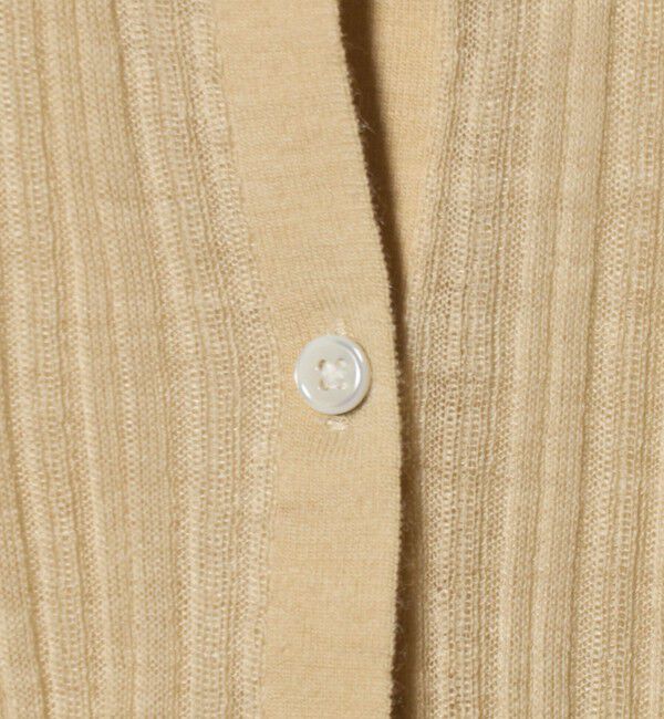 BEAUTY&YOUTH UNITED ARROWS「アルパカブレンド ランダムリブカーディガン」|カーディガン|