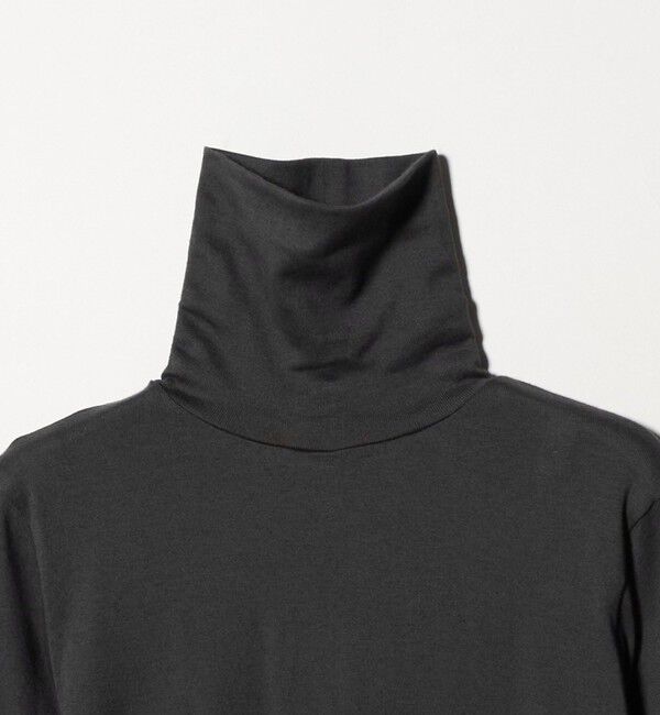 STEVEN ALAN「＜Steven Alan＞コットン カシミヤ ハイネック プルオーバー」|Tシャツ・カットソー|