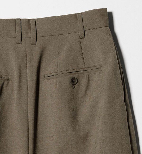 BEAUTY&YOUTH UNITED ARROWS「毛ブレンド タックロングスカート 防シワ ウォッシャブル」|スカート|