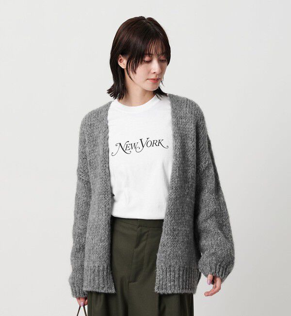 BEAUTY&YOUTH UNITED ARROWS「【別注】＜TRICOTS JEAN MARC＞ミドルゲージ ノーボタンカーディガン」|カーディガン|