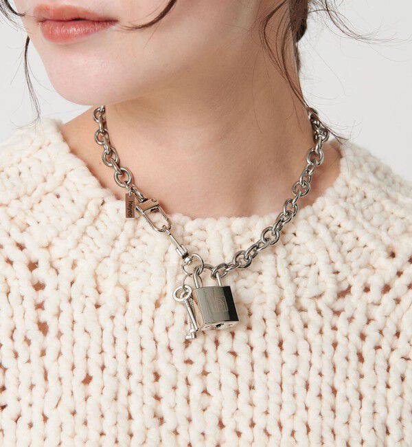 BEAUTY&YOUTH UNITED ARROWS「＜heyep＞ロック チェーン チャーム 2WAY」|チャーム・キーホルダー|