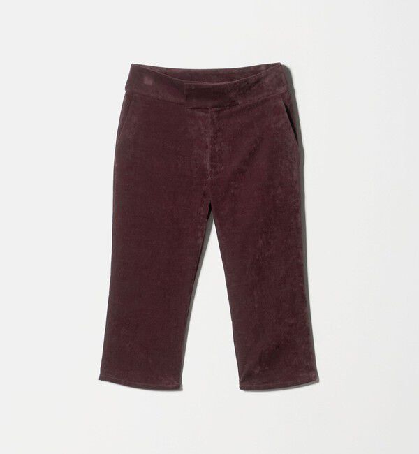 ATTISESSION「＜ATTISESSION＞ベロア カプリ パンツ」|その他|