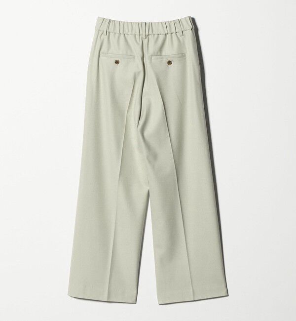 BEAUTY&YOUTH UNITED ARROWS「裏起毛バックゴム ストレートパンツ ウォッシャブル」|スラックス|