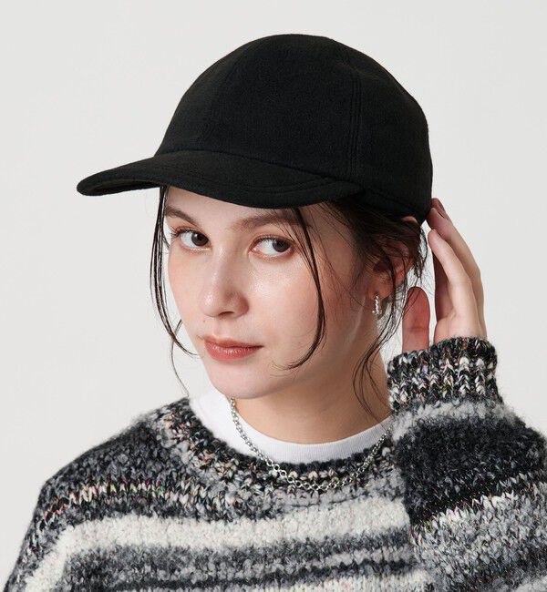 BEAUTY&YOUTH UNITED ARROWS「＜La maison de Lyllis＞SILVAM キャップ」|キャップ・キャスケット|BLACK