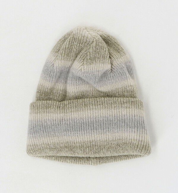 BEAUTY&YOUTH UNITED ARROWS「＜RACAL＞リバーシブル オンブレボーダー ニットキャップ」|ニット帽|