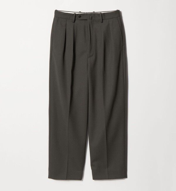 STEVEN ALAN「＜Steven Alan＞ ヴィンテージツイル インツープリーツ ドレス トラウザーズ」|スラックス|