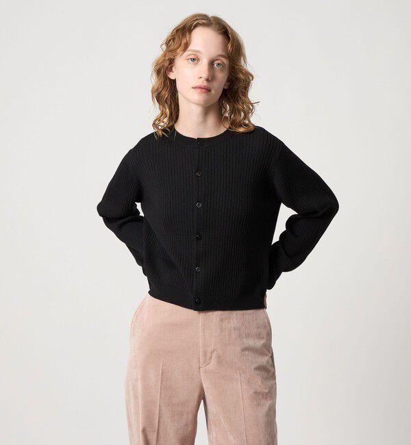 STEVEN ALAN「＜Steven Alan＞ウール リブ カーディガン」|カーディガン|