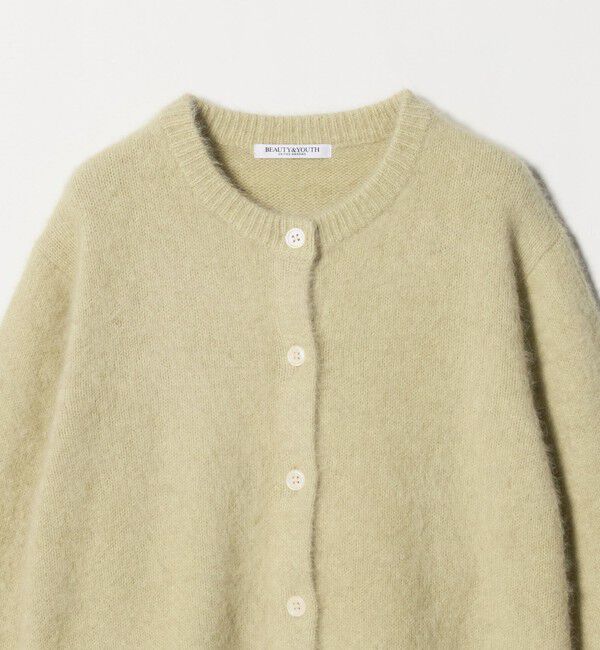 BEAUTY&YOUTH UNITED ARROWS「フォックスカシミヤブレンド クルーネックカーディガン」|カーディガン|
