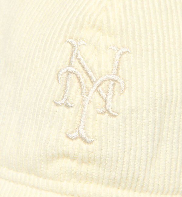 BEAUTY&YOUTH UNITED ARROWS「【別注】＜NEW ERA＞コーデュロイ ロゴ キャップ」|キャップ・キャスケット|