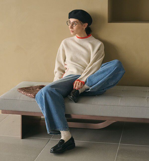 BEAUTY&YOUTH UNITED ARROWS「メランジ シンプル ベレー帽」|ハンチング・ベレー帽|