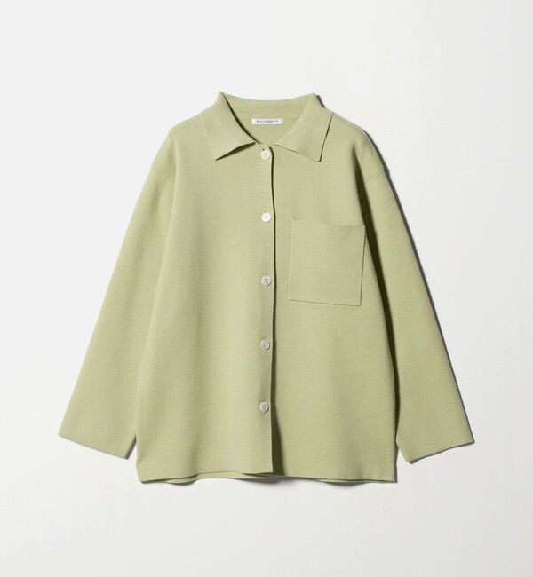 BEAUTY&YOUTH UNITED ARROWS「コットンウールブレンド ミラノリブ シャツカーディガン ウォッシャブル」|カーディガン|