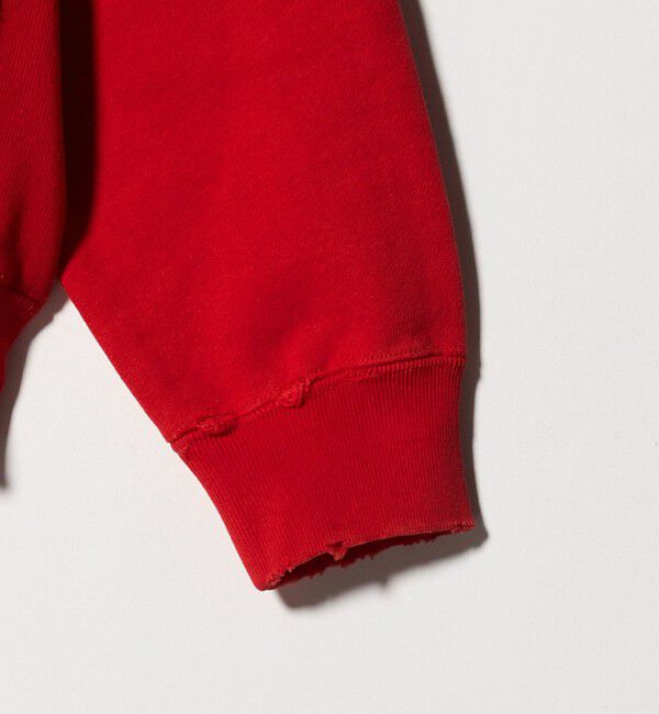 BEAUTY&YOUTH UNITED ARROWS「クラッシュ スウェット ジップ フーディ」|パーカー|