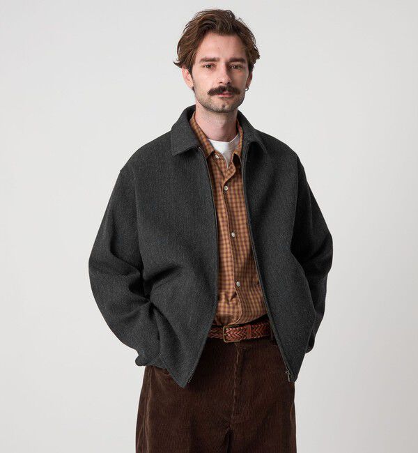 STEVEN ALAN「＜Steven Alan＞ クッキークロス ワーク ブルゾン」|ブルゾン・スタジャン|