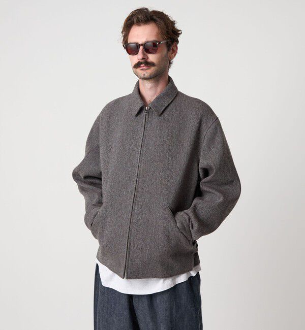 STEVEN ALAN「＜Steven Alan＞ クッキークロス ワーク ブルゾン」|ブルゾン・スタジャン|