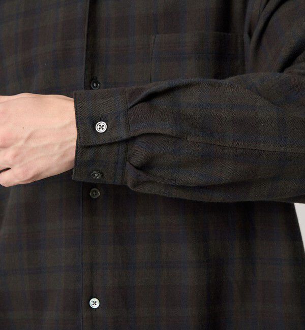 STEVEN ALAN「＜Steven Alan＞ ネル マドラスチェック オープンカラー シャツ BOX」|シャツ・ブラウス|