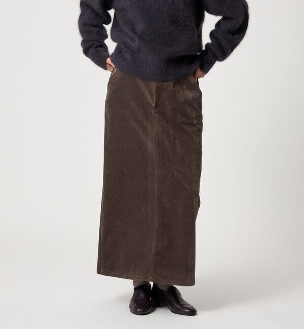 STEVEN ALAN「＜Steven Alan＞ソフト コーデュロイ タイト スカート」|スカート|DK.BROWN