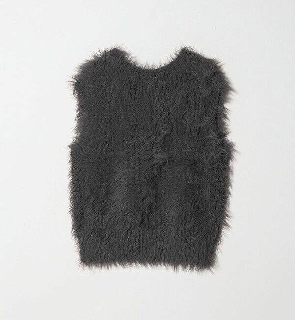 BEAUTY&YOUTH UNITED ARROWS「【WEB限定】フェザーヤーン ラメニット 2WAYベスト」|ニット・セーター|