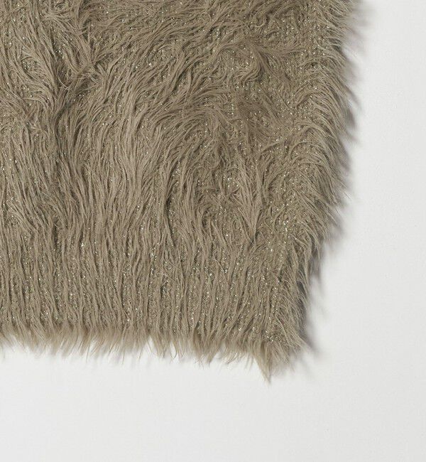 BEAUTY&YOUTH UNITED ARROWS「【WEB限定】フェザーヤーン ラメニット 2WAYベスト」|ニット・セーター|