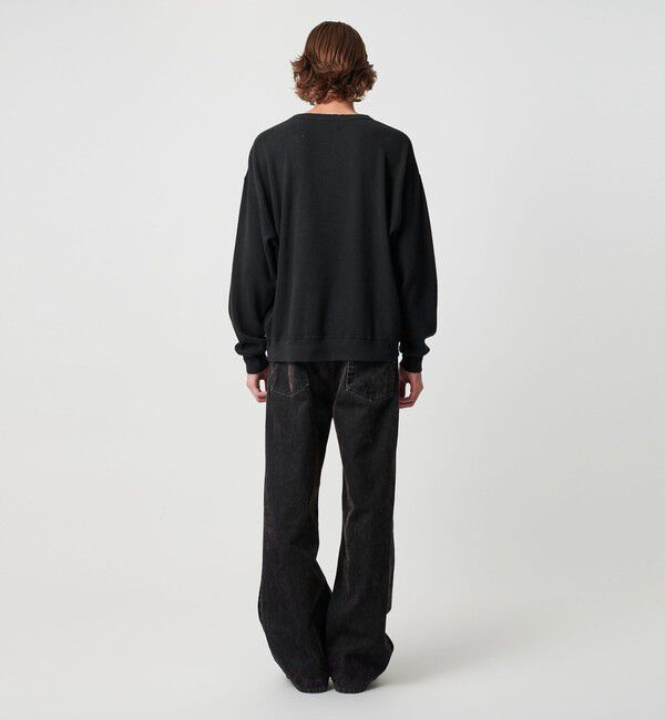 MONKEY TIME「サーマル ディストレスト クルーネック」|Tシャツ・カットソー|