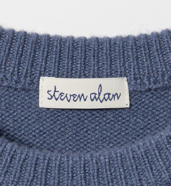 STEVEN ALAN「＜Steven Alan＞ウール カシミヤ プルオーバーニット」|ニット・セーター|